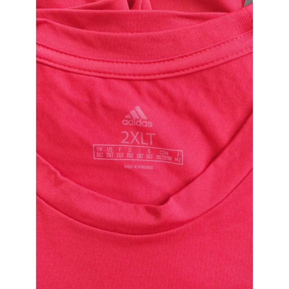 adidas Red Bull - NY Short Sleeve Red Shirt‎ Size Mens 2XL